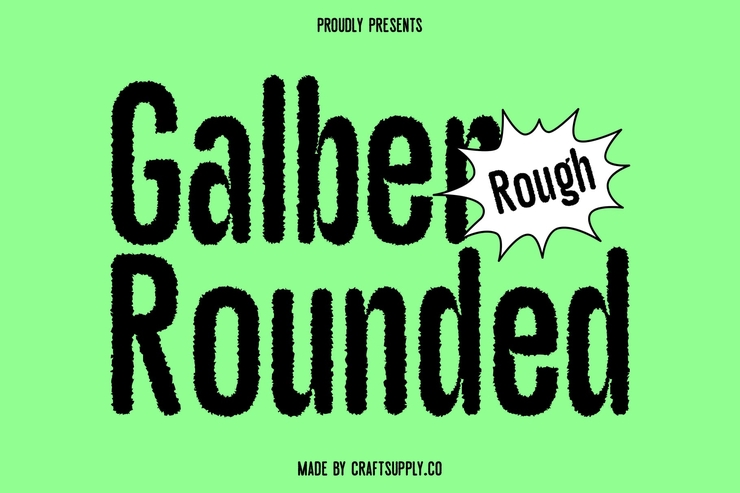 galber rounded rough 1
