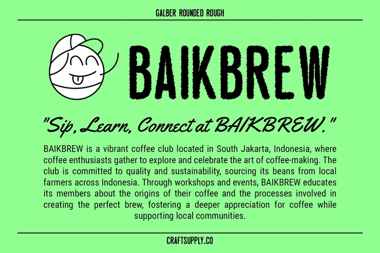 galber rounded rough 2