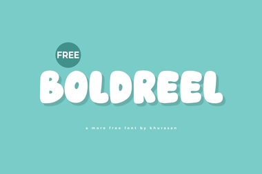 Boldreel字体