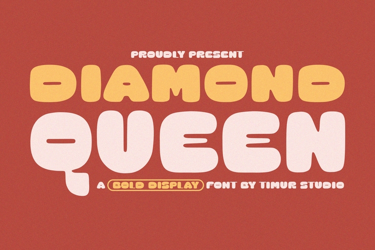 Diamond queen字体 1