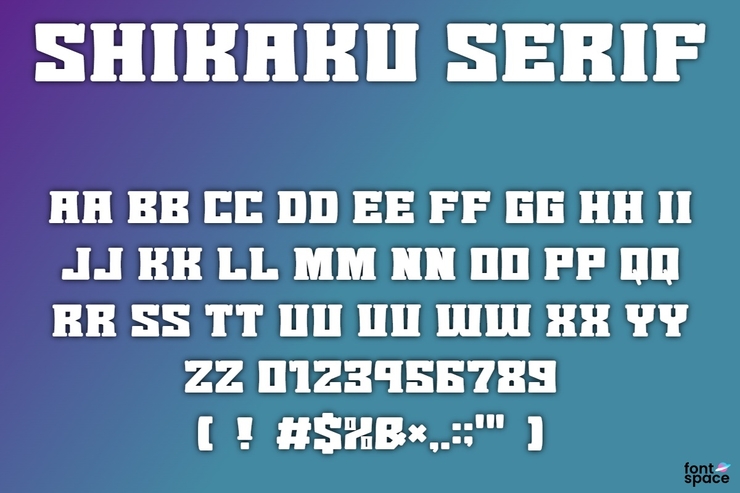 shikaku serif 1