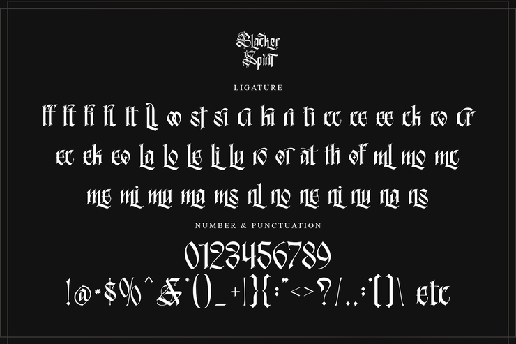 blacker spirit 10