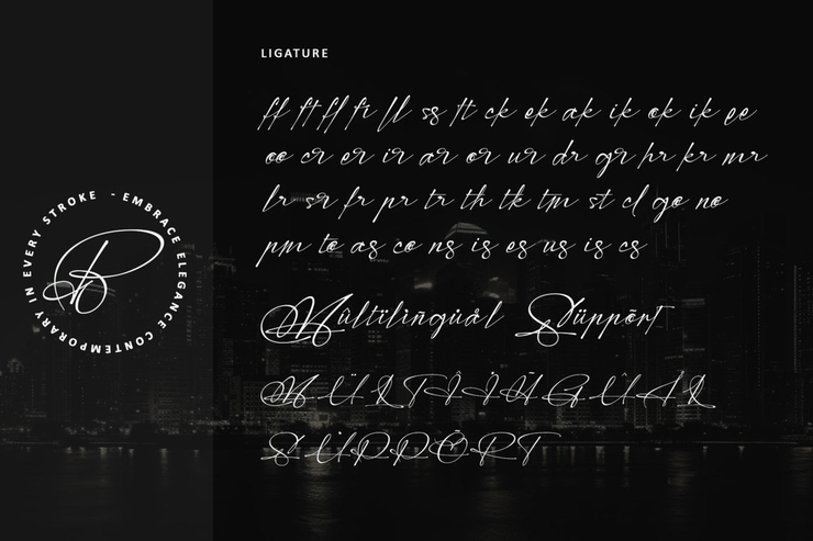 modern signature 9