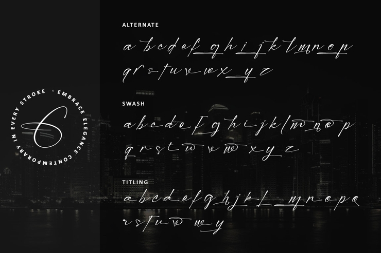 modern signature 10