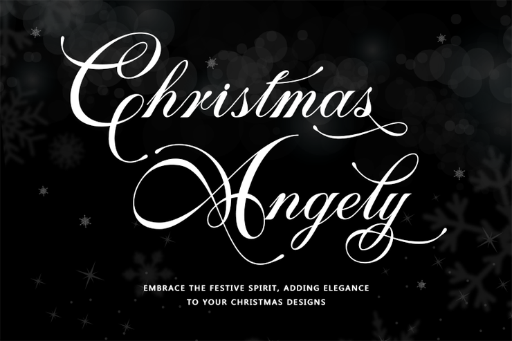 christmas angely 1