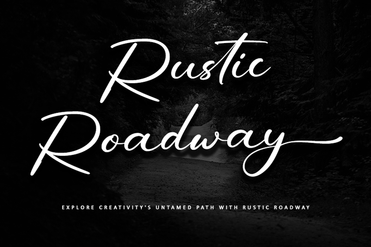 rustic roadway 1