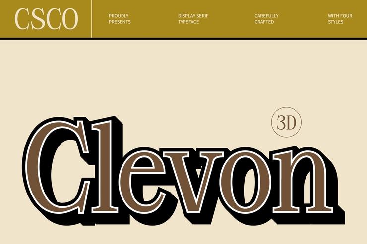 clevon 3d 1