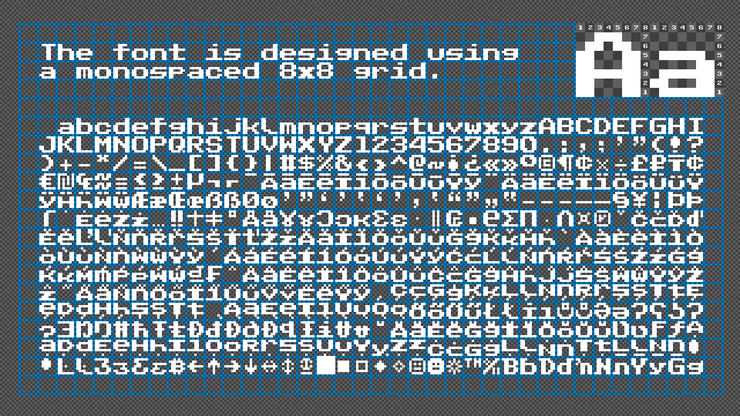 Public Pixel字体 4