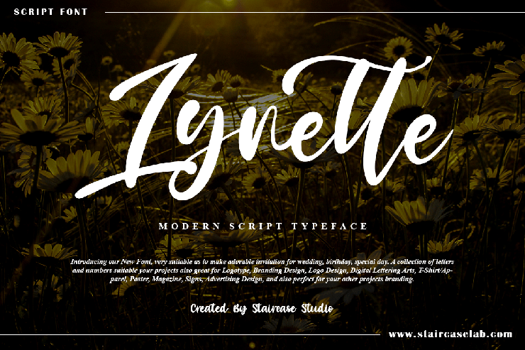 Lynette字体 1