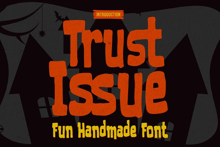 Trust Issue字体 1