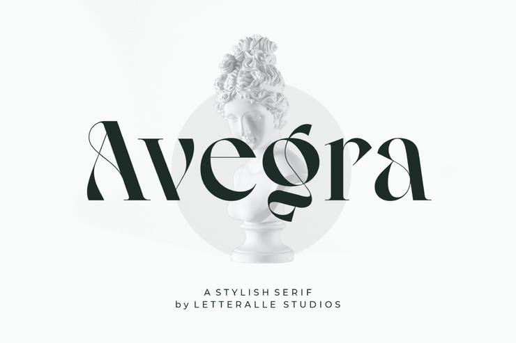 Avegra字体 6