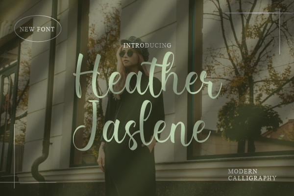 Heather Jaslene字体 2