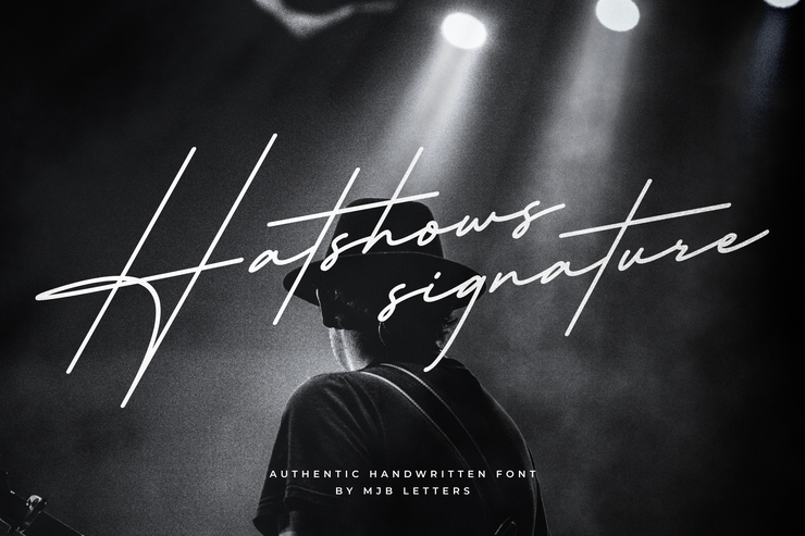 Hatshows Signature字体 3