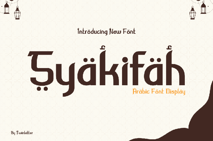 Syakifah字体 2