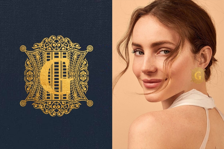 Jewelry Monogram字体 2