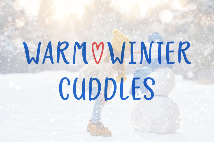 Warm Winter Cuddles字体 1