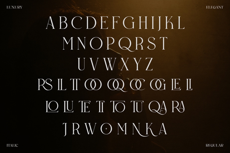 Heralen Antelik字体 4