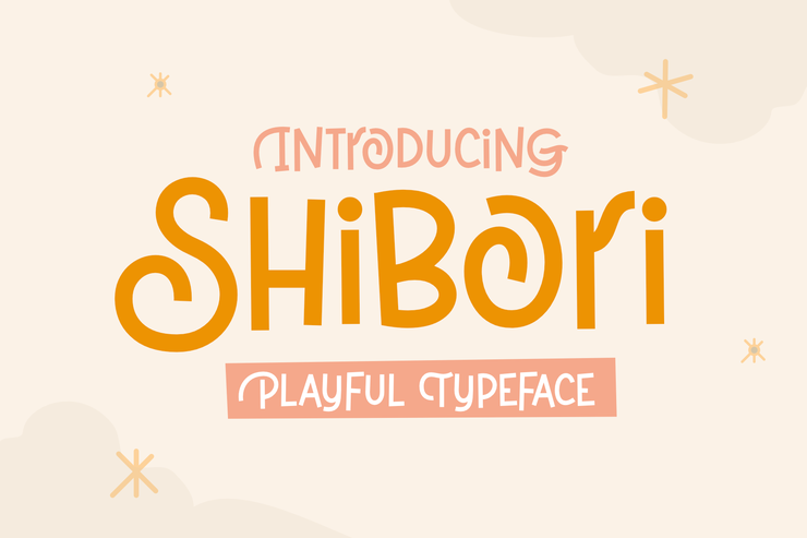 Shibori字体 1