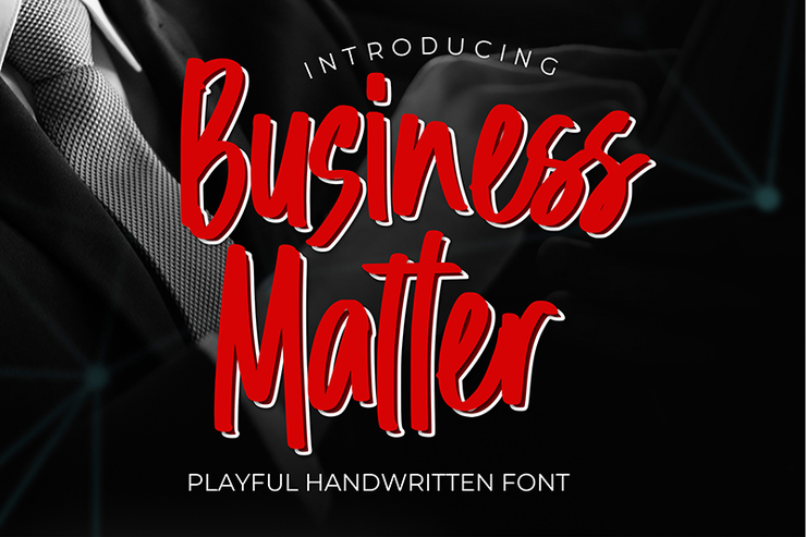 Business Matter字体 1