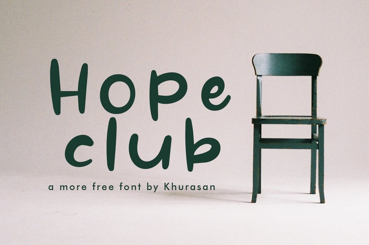 Hope Club字体 1