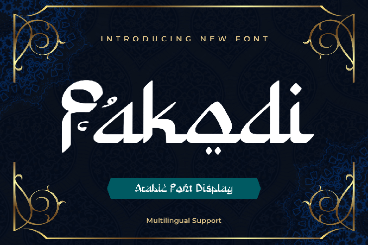 Fakodi字体 4