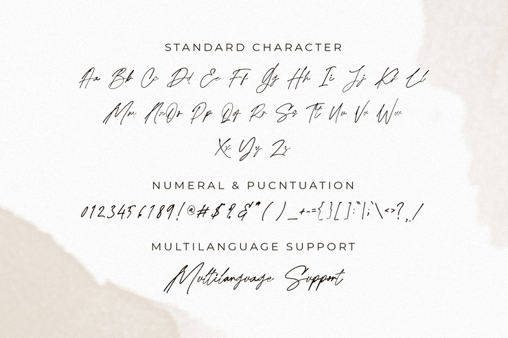 Belandia Signature字体 8