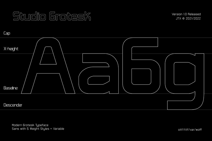 Studio Grotesk字体 4