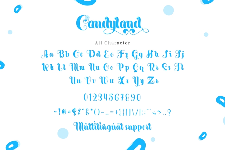 Candyland字体 1