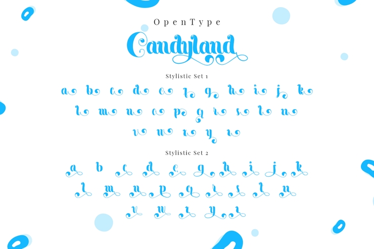 Candyland字体 3
