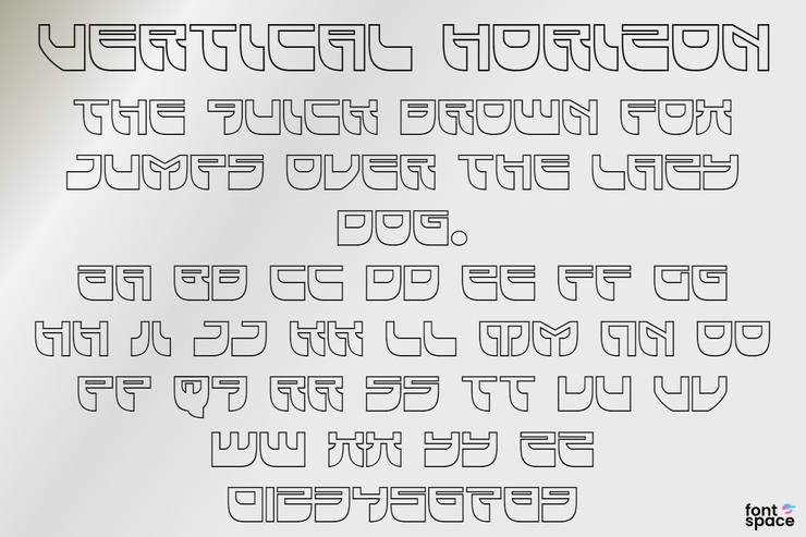 Vertical Horizon字体 7