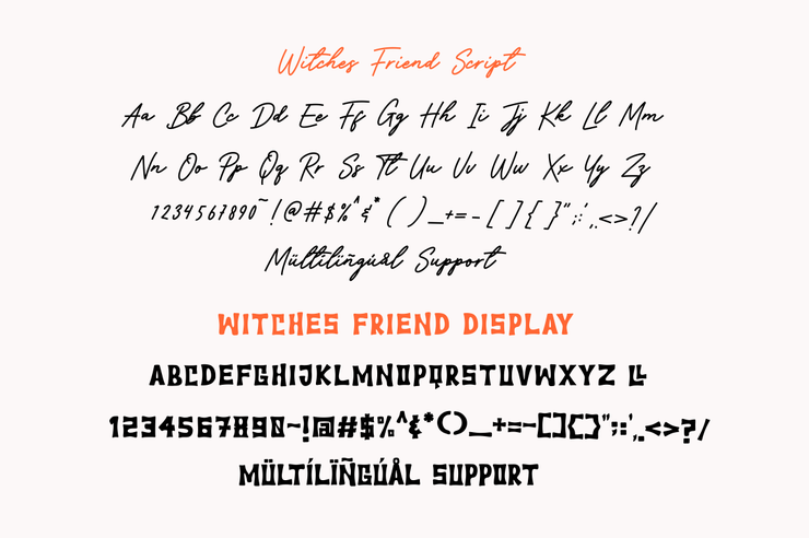 Witches Friend字体 1