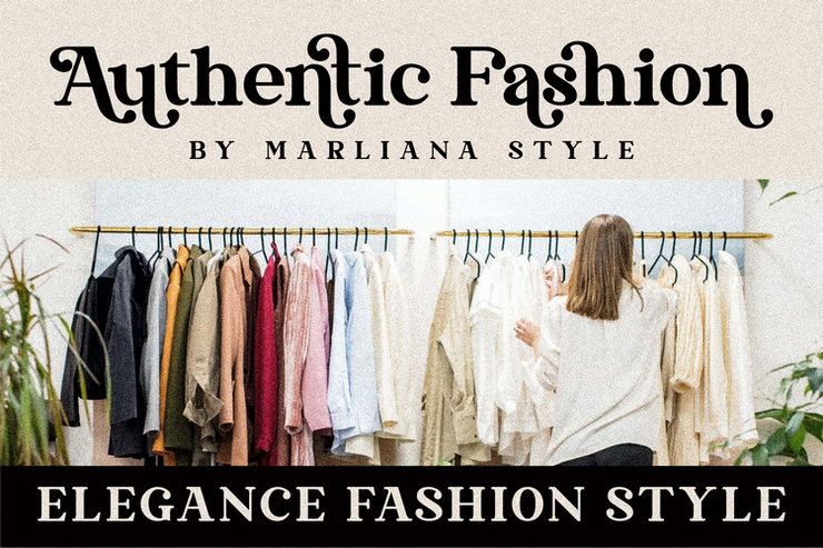 Stylish California字体 8