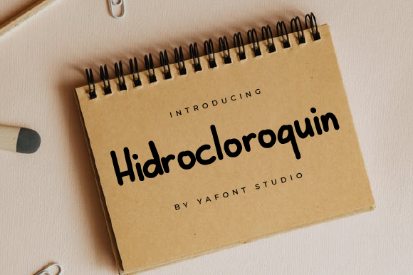 Hidrocloroquin字体 1