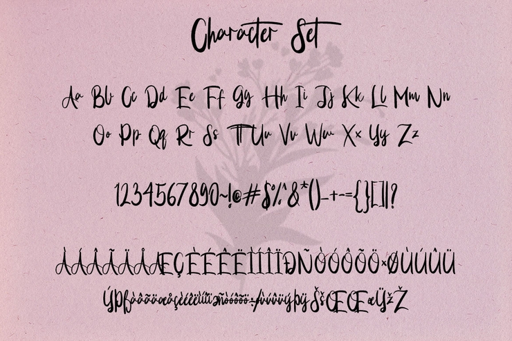 Adhotase字体 6