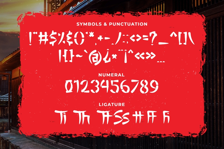 Murasamu Trial字体 5
