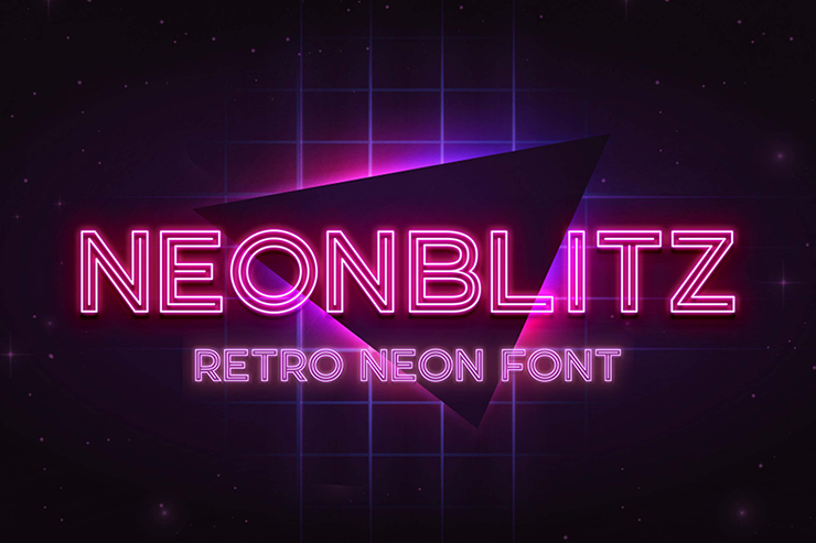 Neonblitz字体 1