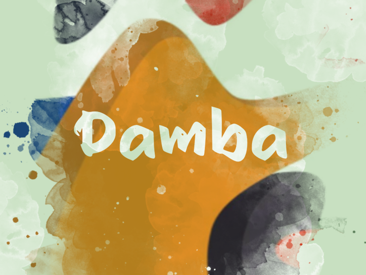d Damba字体 1