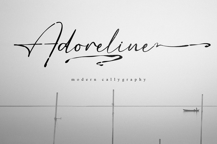 Adoreline字体 1