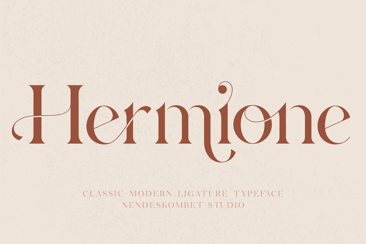 Hermione字体 1
