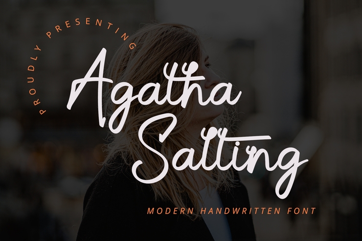 Agatha Salting字体 1