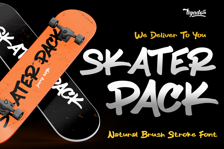 Skater Pack字体 3