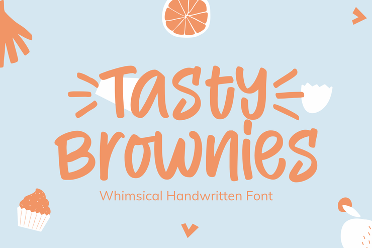 Tasty Brownies字体 1