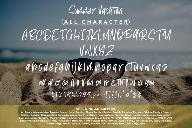 Summer Vacation字体 4