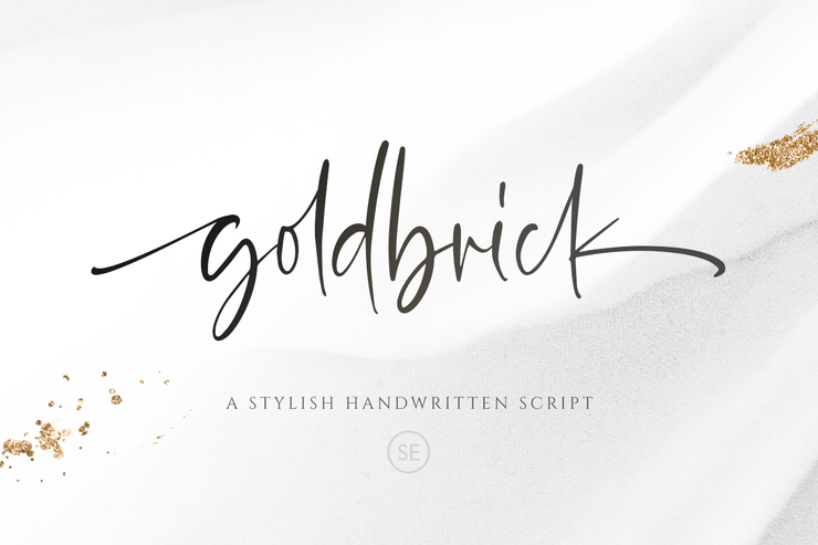 Goldbrick字体 1