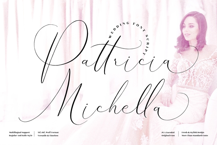 Pattricia Michella字体 4