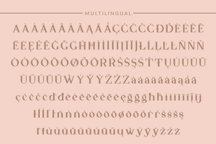 Qaligo Serif字体 3