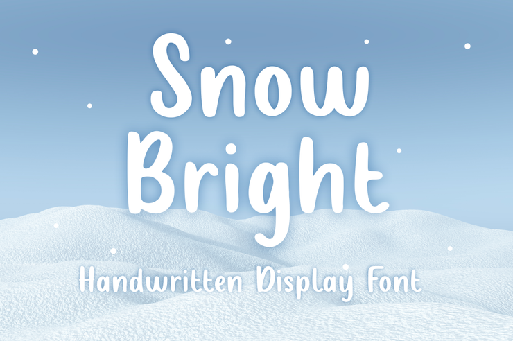 Snow Bright字体 1