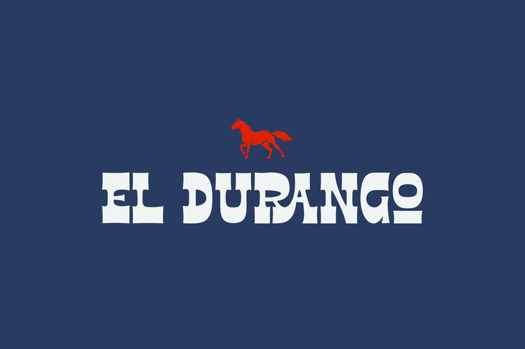 El Durango字体 7