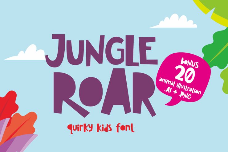 Jungle Roar字体 1