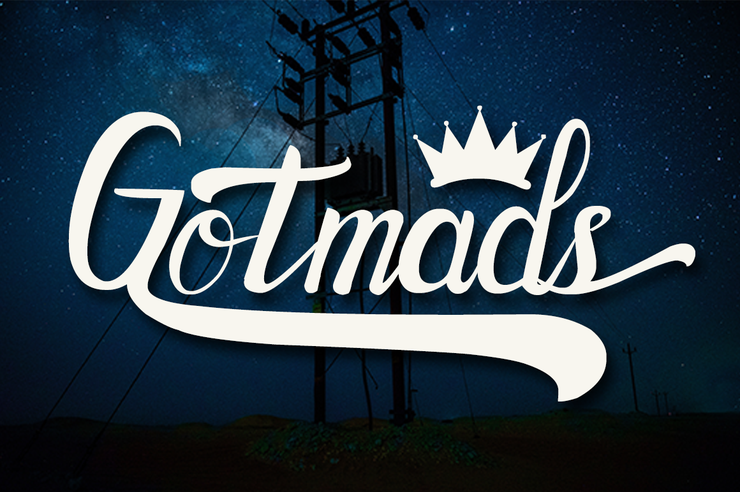 Gotmads字体 1